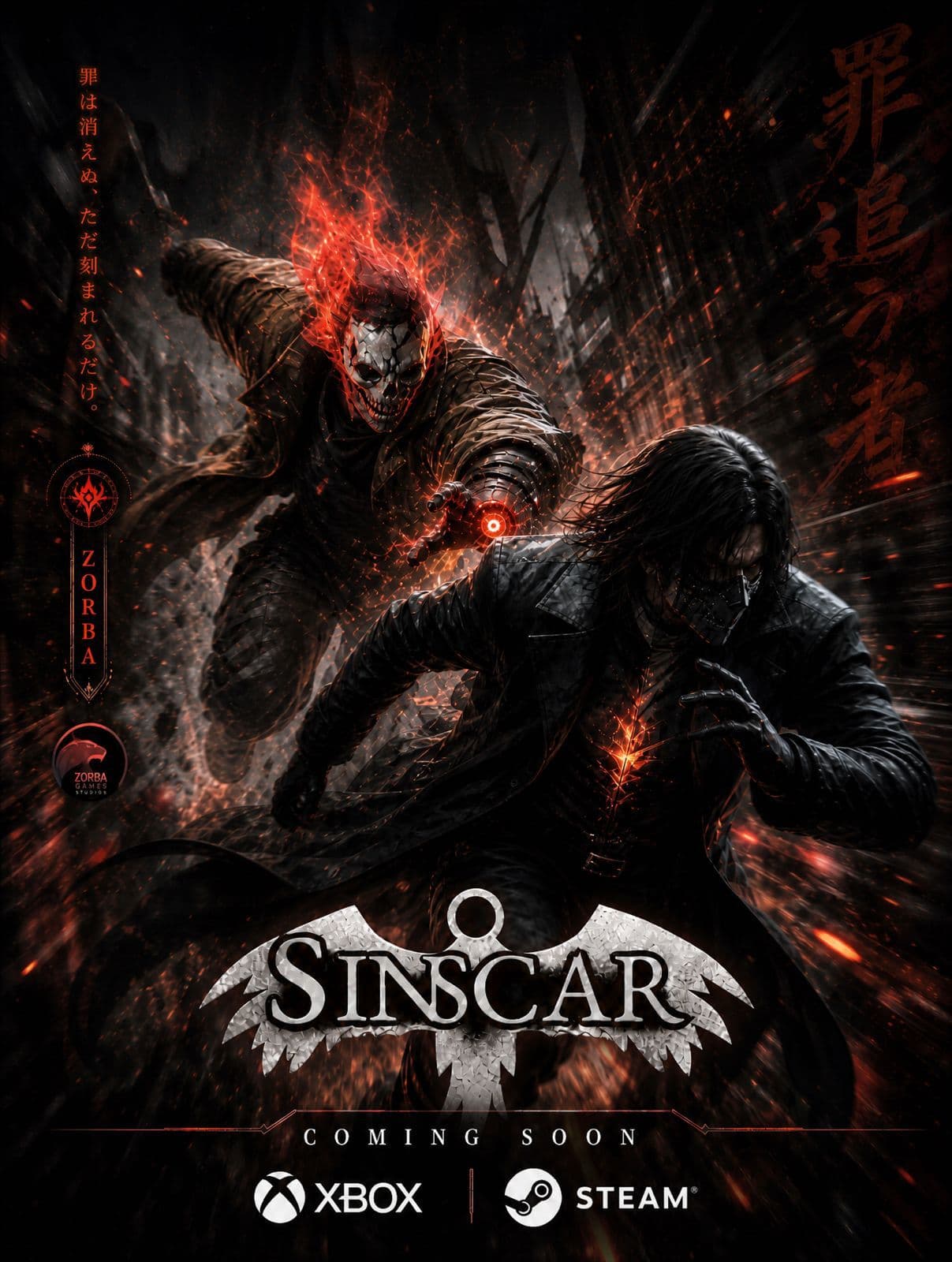 SinScar - Dante confronts the flaming revenant